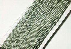 Сутаж, 3 мм ширина, серый с зеленоватым оттенком (код цвета 133/1), производство Китай, 1м