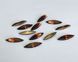 Маркиз (Navette) Swarovski 4200/2, Smoked Topaz, 15x4 мм