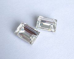 Прямоугольник (Step Cut) Австрия (4527), цвет - Crystal, 14*10 мм