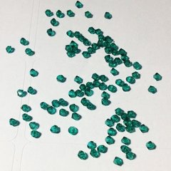Биконус Preciosa 3 мм, Emerald, 20 шт