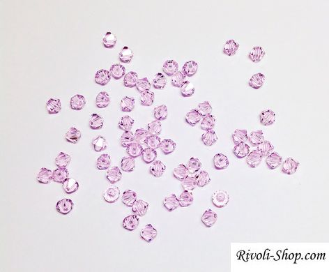 Біконус Preciosa 4 мм, Pink Sapphire