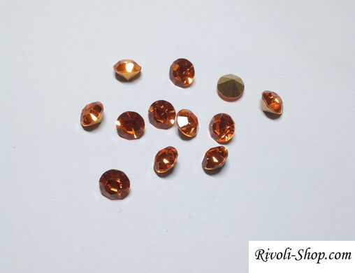 Камінчик (chaton) Preciosa, ss40 (8.4-8.7 мм), колір Sun