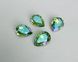 Aurеa, крапля A4320, колір Peridot Shimmer, 14*10 мм