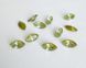 Маркиз (Navette) Swarovski 4228, цвет - Herbal Green Lux, 10*5 мм