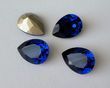 Крапля (Fancy Stone) Swarovski 4320, колір - Dark Sapphire, 18*13 мм
