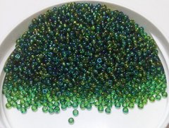 Бисер Preciosa - зеленый ирис прозрачный (51120) - 10/0, 25г