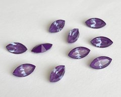 Маркиз (Navette) Австрия, 4228, цвет - Purple Ignite, 10*5 мм