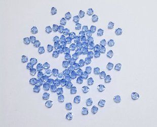 Біконус Preciosa 4 мм, Lt. Sapphire