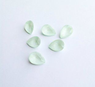 Капли (Fancy Stone) Swarovski 4320, 14*10 мм, Crystal Powder Green