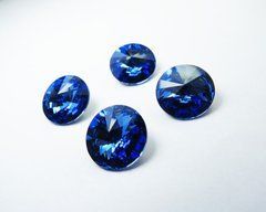 Риволи Австрия 1122, цвет Sapphire, 14 мм
