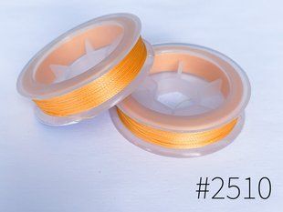Нитки бісерні, Tytan 100, колір 2510 (абрикосовий)