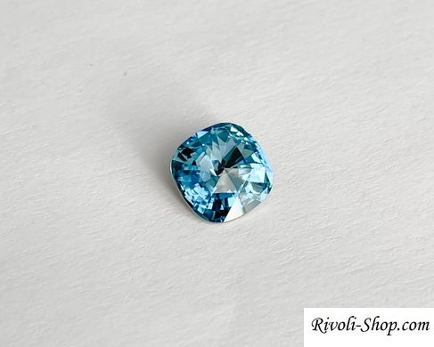 Квадраты (Fancy Stone) Swarovski 4471, цвет Aquamarine, 10 мм