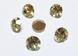 Камінчик (chaton) Preciosa, ss47 (10,9-11,3 мм), колір Jonquil