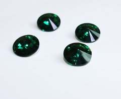 Риволи Preciosa, 12 мм, цвет - Emerald