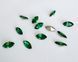 Маркіз (Navette) Swarovski, 4228, колір - Majestic Green, 8*4 мм